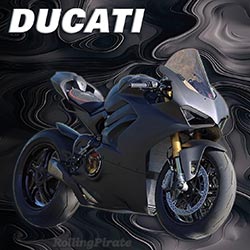 Ducati Motorcycle Poster