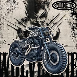 Moto Design Customs - Wolverine Custom Motorcycle Poster