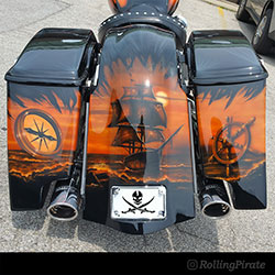 Pirate Bagger Motorcycle