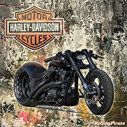 Abstract Harley Custom