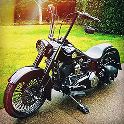 Pirate Harley Davidson Street Bob